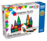 MAGNA-TILES Clear Colors 100 Piece Set